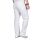 Alessandro Salvarini Herren leichte Sommer Hose O-034 - Weiss-W36-L30