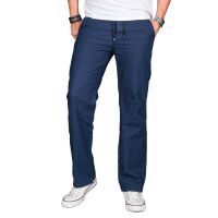 Alessandro Salvarini Herren leichte Sommer Hose O-034 -...