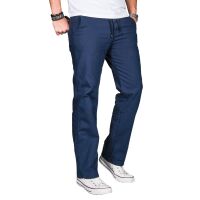 Alessandro Salvarini Herren leichte Sommer Hose O-034 -...