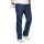 Alessandro Salvarini Herren leichte Sommer Hose O-034 - Dunkelblau-W38-L34