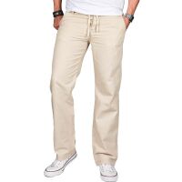 Alessandro Salvarini Herren leichte Sommer Hose O-034 -...