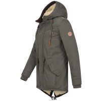 Alessandro Salvarini Herren Winterparka O280 Dunkelgrau L