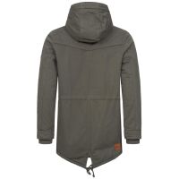 Alessandro Salvarini Herren Winterparka O280 Dunkelgrau L