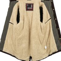 Alessandro Salvarini Herren Winterparka O280 Dunkelgrau XL