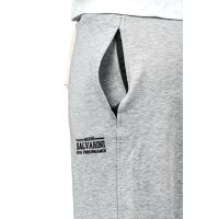 Alessandro Salvarini Herren Jogging Sport Hose Fitness Jogger Jogginghose O273 Grau S