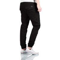 Alessandro Salvarini Herren Cargo Hose Schwarz O275 W32 L30