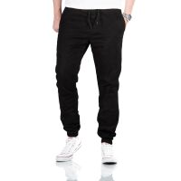 Alessandro Salvarini Herren Cargo Hose Schwarz O275 W38 L34