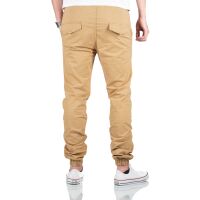 Alessandro Salvarini Herren Cargo Hose Beige O275 W33 L32