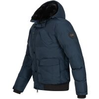 Alessandro Salvarini Herren Winterjacke Navy O286 Größe S - Gr. S