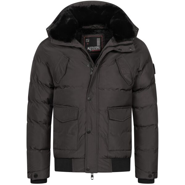 Arctic Seven Herren Winterjacke O286 - Dunkelgrau Gr.XXL