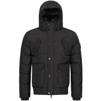 Alessandro Salvarini Herren Winterjacke O286 - Schwarz-Gr.M