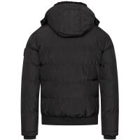 Alessandro Salvarini Herren Winterjacke O286 - Schwarz-Gr.M
