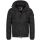 Alessandro Salvarini Herren Winterjacke O286 - Schwarz-Gr.M