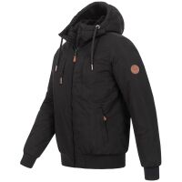 Alessandro Salvarini Herren Winter Jacke Schwarz O320 Größe M - Gr. M