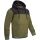 Alessandro Salvarini Herren Hoodie Olive-Schwarz O-312 Größe S - Gr. S