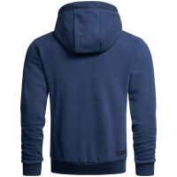 Alessandro Salvarini Herren Sweatjacke O-314 - Blau Größe L - Gr. L