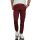 Alessandro Salvarini Herren Designer Chino Stoff Hose Chinohose Regular Fit Bordeaux NEU O095
