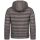 Alessandro Salvarini Herren Herren Steppjacke O-283 - Dunkelgrau-Gr.XXL