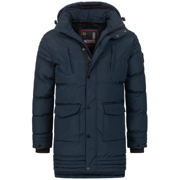 Alessandro Salvarini Herren Winterjacke O285 Navy Größe M - Gr. M