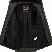 Alessandro Salvarini Herren Winterjacke O285 Dunkelgrau Größe L - Gr. L