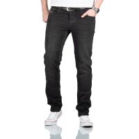 Alessandro Salvarini Designer Herren Jeans Hose Basic...