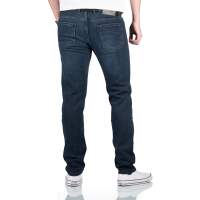 Alessandro Salvarini Designer Herren Jeans Hose Basic Jeanshose O352 W30 L32 in
