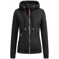 Alessandro Salvarini Herren Sweatjacke O-299 - Schwarz