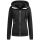 Alessandro Salvarini Herren Sweatjacke O-299 - Schwarz