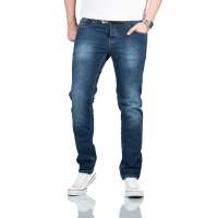 Alessandro Salvarini Herren Jeans O360 Blau