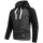 Alessandro Salvarini Herren Kapuzenpullover O-297 - DGrau-Schwarz-Gr.S