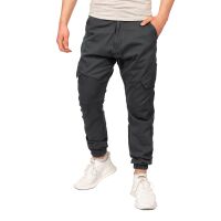 Alessandro Salvarini Herren Cargohose Strech O-274 - Anthrazit-W34-L34