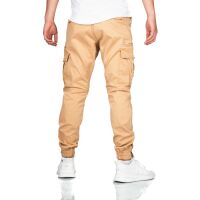Alessandro Salvarini Herren Cargo Hose O-272 - Beige-W31-L32
