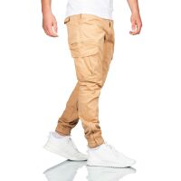 Alessandro Salvarini Herren Cargo Hose O-272 - Beige-W38-L34