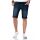 Alessandro Salvarini Herren Jeans Shorts O-382 - Dunkelblau-W33