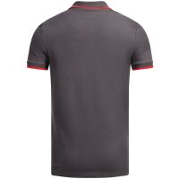 A. Salvarini Herren Polo Shirt Polohemd Dunkelgrau-Gr.L