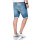 A. Salvarini Herren Jeans Shorts kurze Hose Hellblau O-366 W31