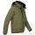 Alessandro Salvarini Herren Winterjacke mit Fellkragen O-281-Olive-Gr.XXL