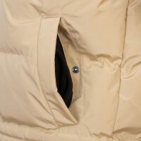 Alessandro Salvarini Herren Winterjacke mit Fellkragen O-281-Beige-Gr.XL