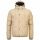 Alessandro Salvarini Herren Winterjacke mit Fellkragen O-281-Beige-Gr.XL
