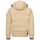 Alessandro Salvarini Herren Winterjacke mit Fellkragen O-281-Beige-Gr.XL