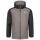 Alessandro Salvarini Herren Regenjacke O322 Dunkelgrau - Schwarz Größe XXXL - Gr. 3XL