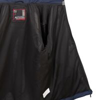 Alessandro Salvarini Herren Regenjacke O322 Navy - Schwarz Größe S - Gr. S