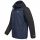 Alessandro Salvarini Herren Regenjacke O322 Navy - Schwarz Größe S - Gr. S