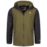 Alessandro Salvarini Herren Regenjacke O322 Olive -...