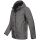 Alessandro Salvarini Herren Regenjacke O323 Dunkelgrau Größe M - Gr. M