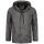 Alessandro Salvarini Herren Regenjacke O323 Dunkelgrau Größe L - Gr. L