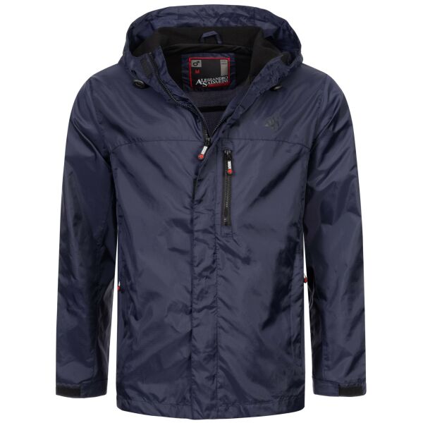 Alessandro Salvarini Herren Regenjacke O323 Navy Größe M - Gr. M
