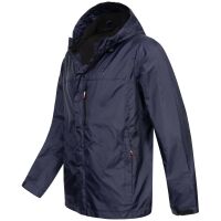 Alessandro Salvarini Herren Regenjacke O323 Navy Größe M - Gr. M