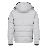 Alessandro Salvarini Herren Winterjacke O281 Grau Größe XXXL - Gr. 3XL