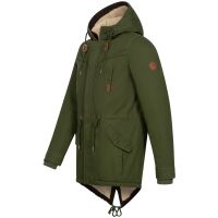 A. Salvarini Herren Winterparka O280 Olive S